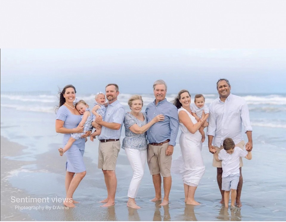 Families on Gulf Port, Mississippi