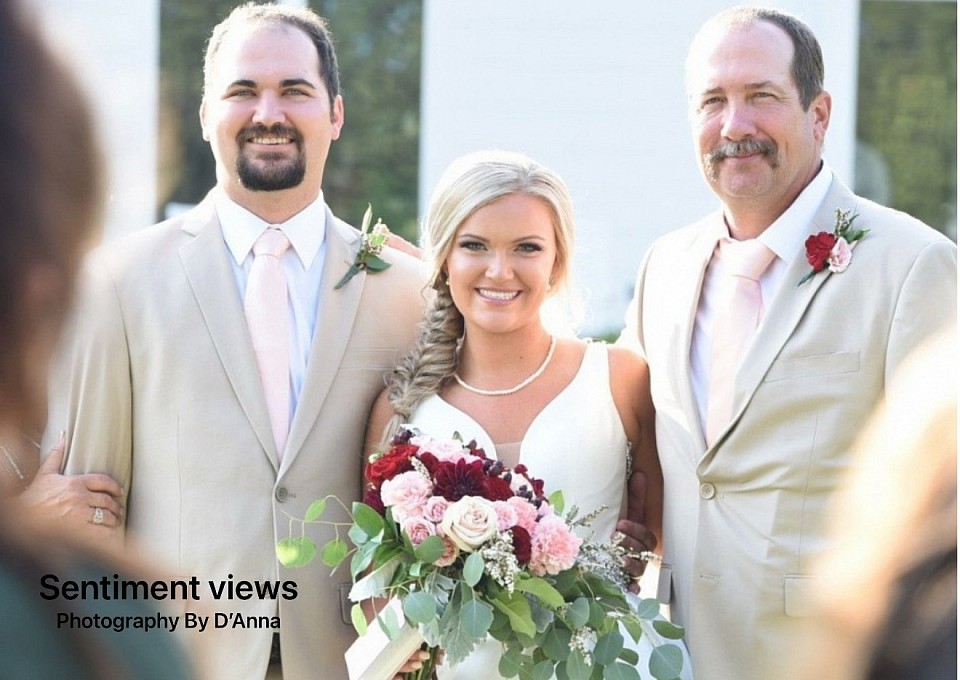 Groom Bride Father